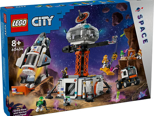 LEGO 60434 City Space Base and Rocket Launchpad