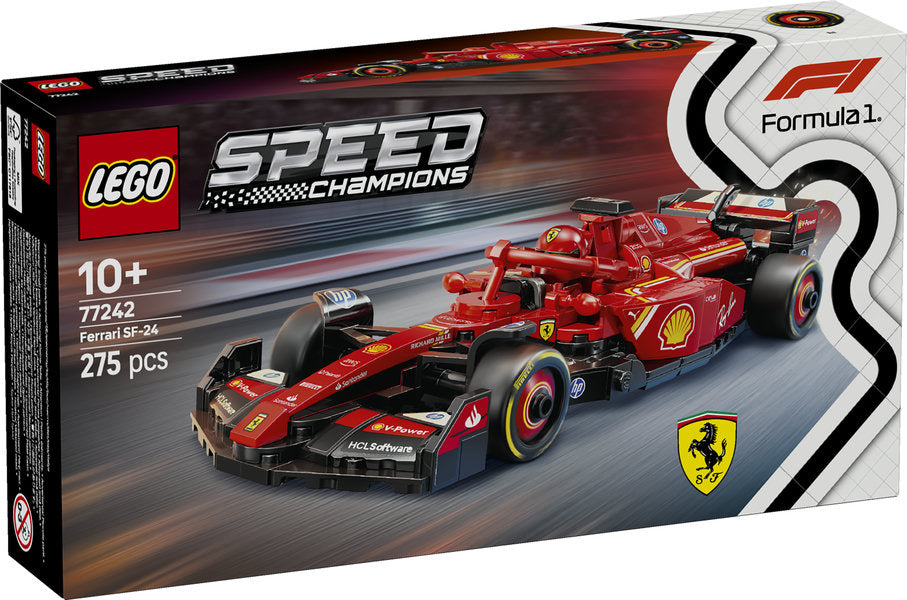 LEGO 77242 Speed Champions Ferrari SF 24 F1 Race Car