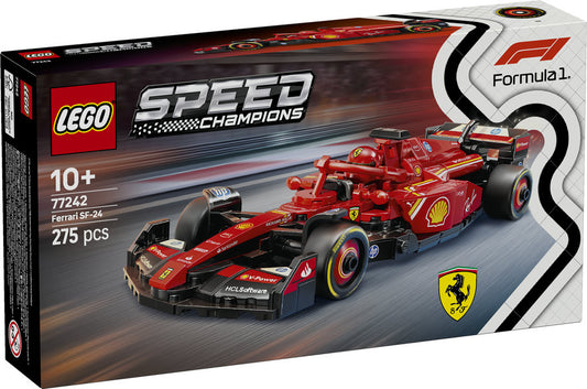 LEGO 77242 Speed Champions Ferrari SF 24 F1 Race Car