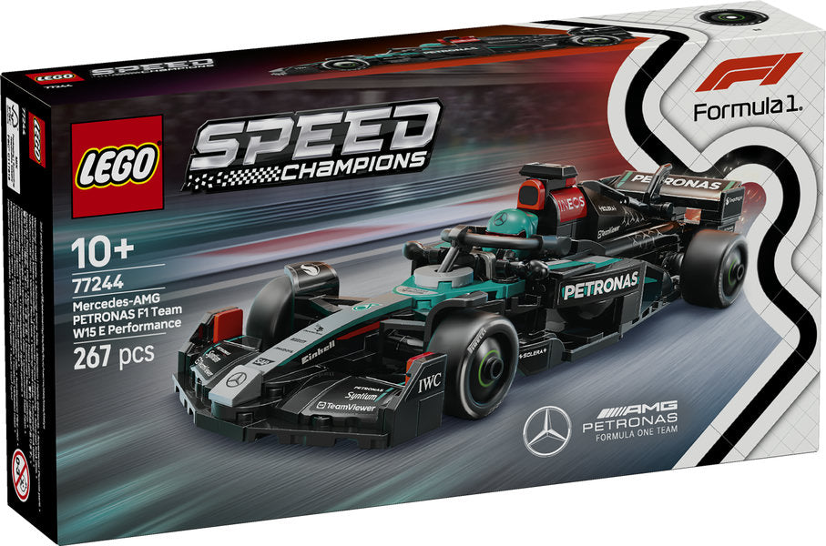LEGO 77244 Speed Champions Mecedes AMG F1 W15 Race Car