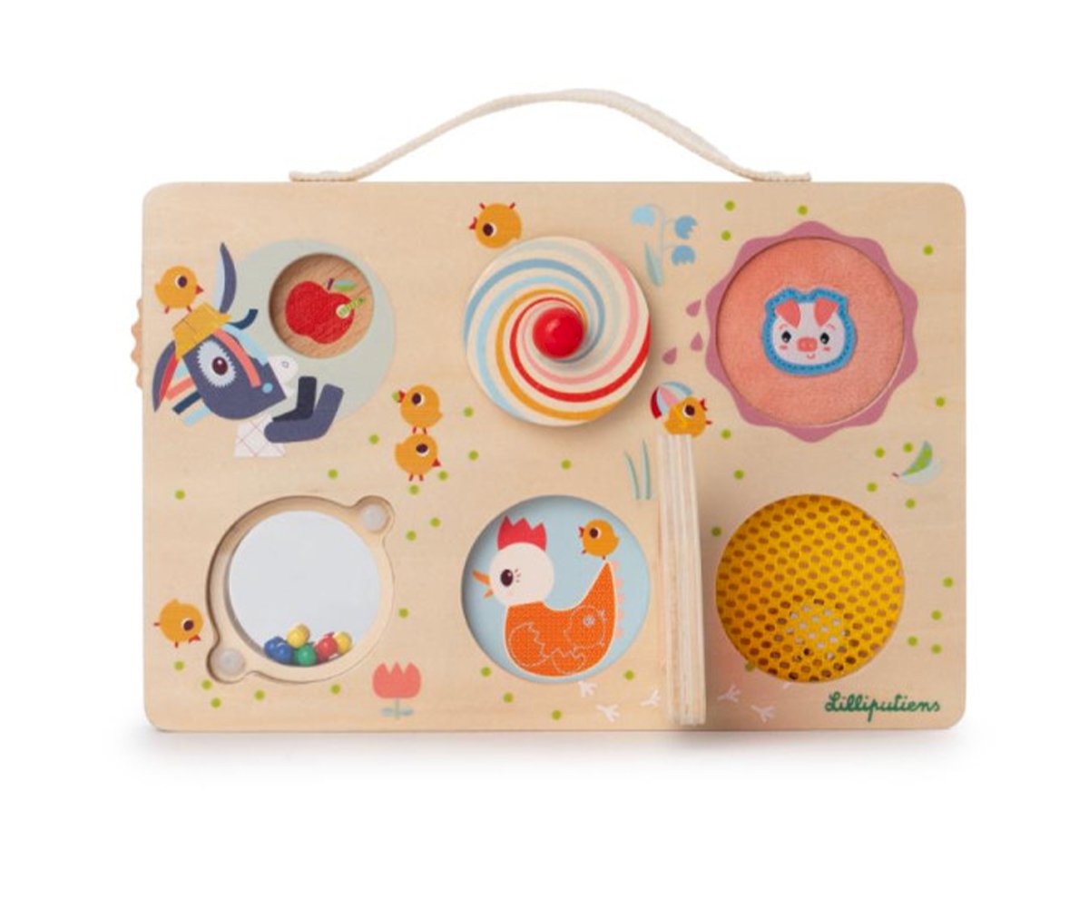 Lilliputiens Farm Discovery Suitcase