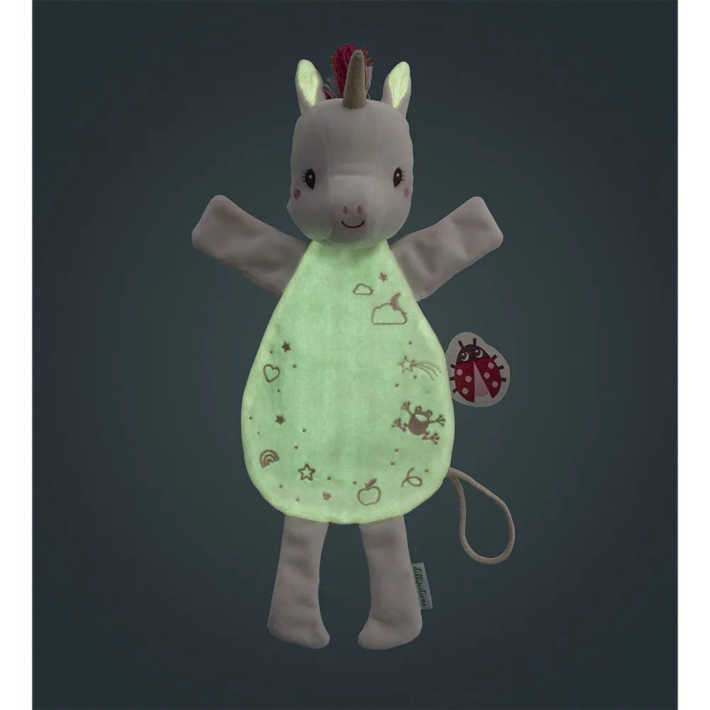 Lilliputiens Lena Cuddle Puppet Glow In The Dark Teddy