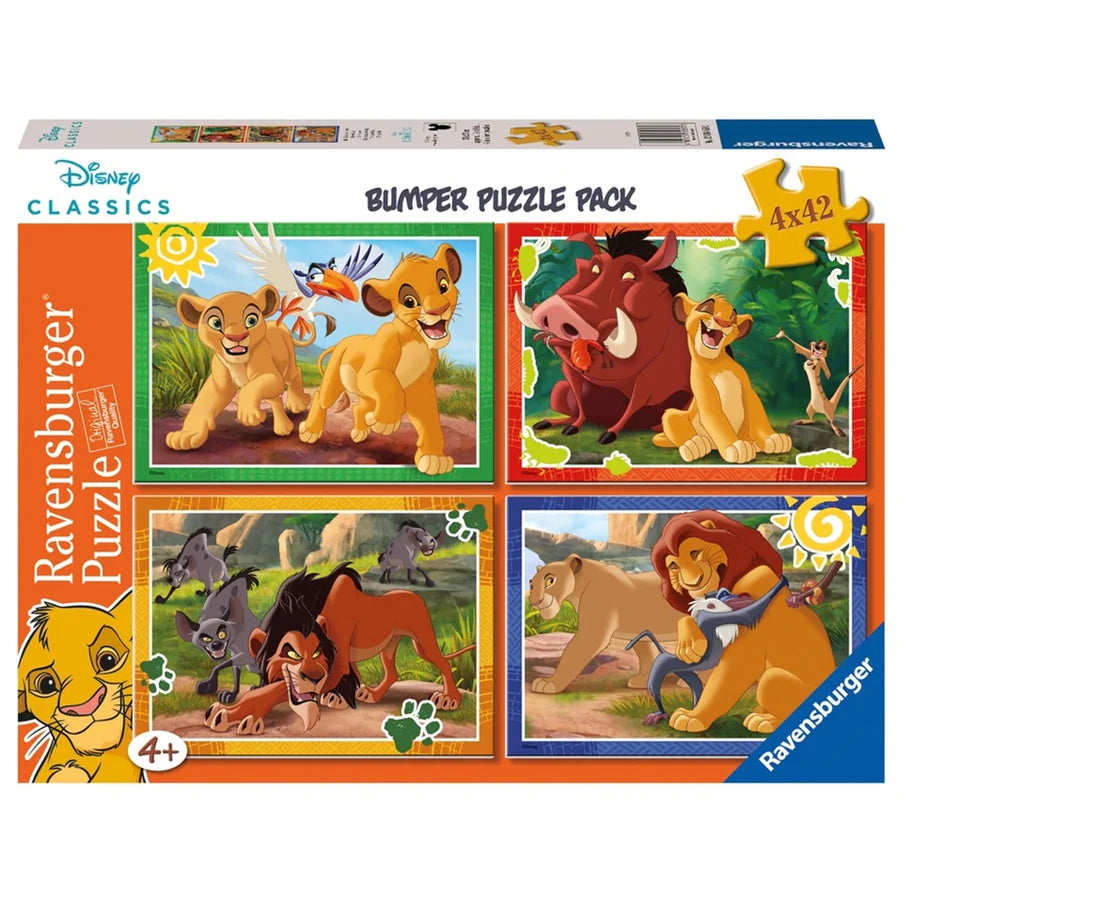 Lion King Bumper Pk 4 x 42 pce