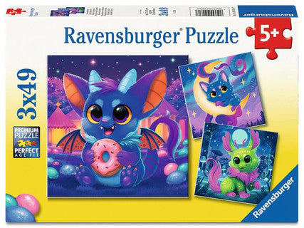Ravensburger Little Demons 3x49 Piece Jigsaw Puzzle