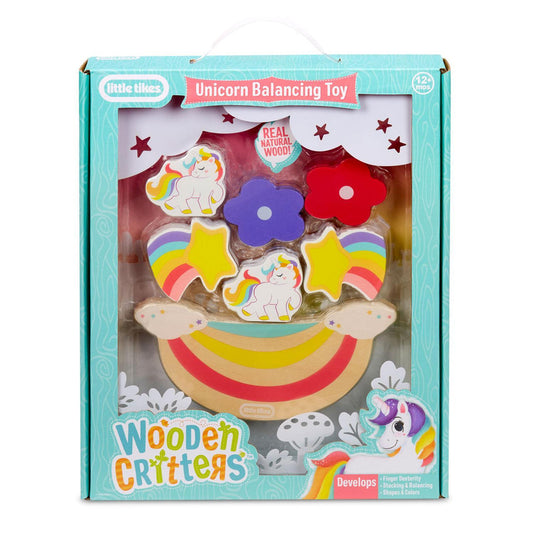 Wooden Critters Unicorn Balancing Toy