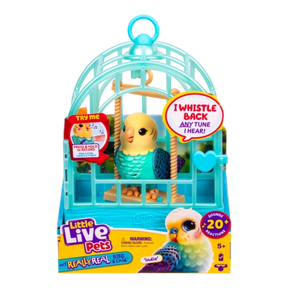 Little Live Pets My Really Real Bird & Cage