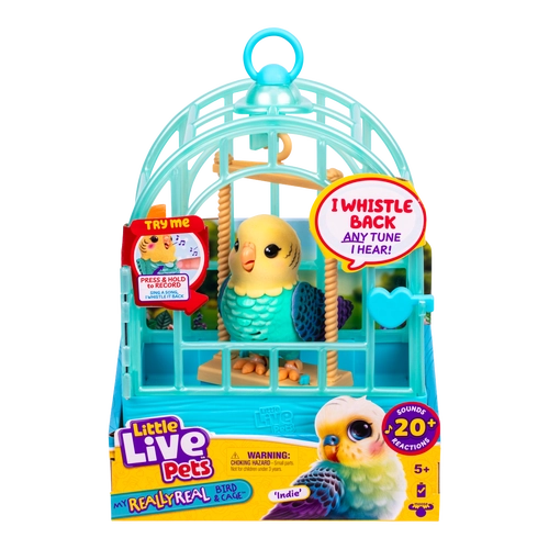 Little Live Pets My Really Real Bird & Cage