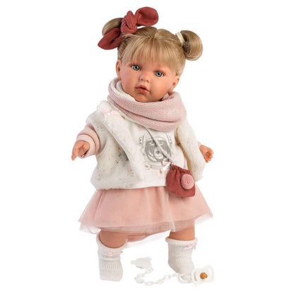 Llorens Doll Julia with Pig Tails