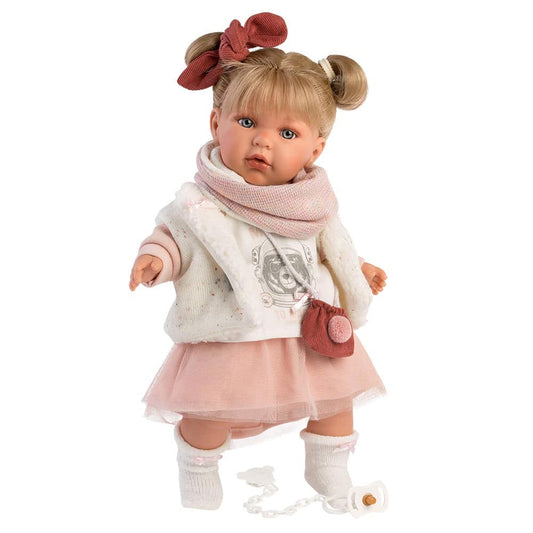 Llorens Doll Julia with Pig Tails
