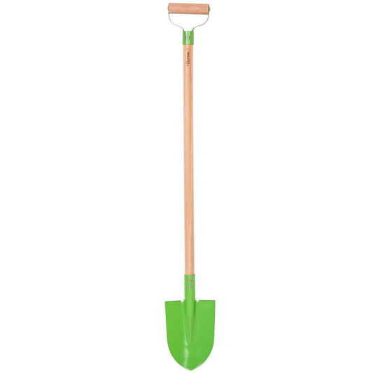 Long Handled Spade Green