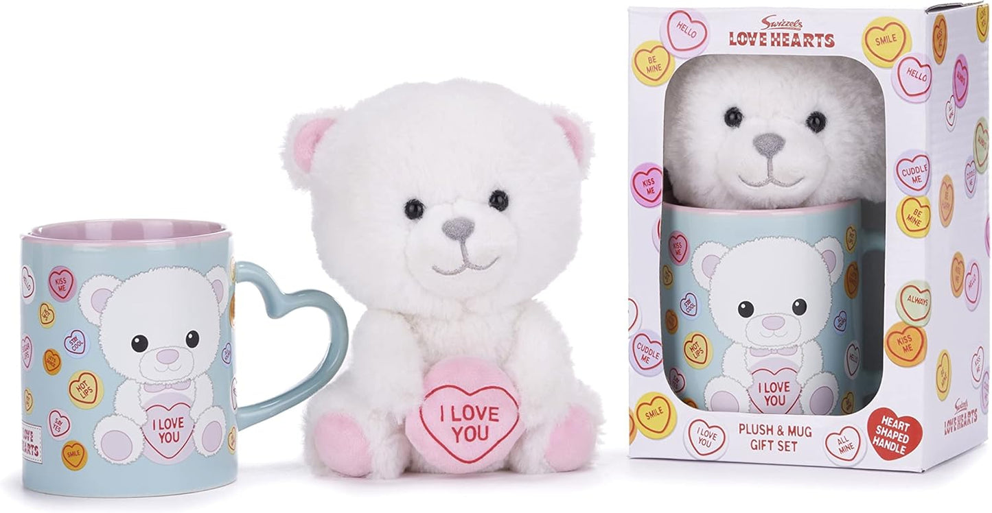 Love Hearts Love You Bear & Mug