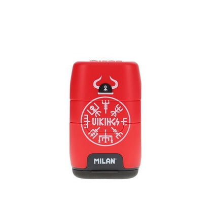 Milan Compact Viking Twin Hole Sharpener & Eraser