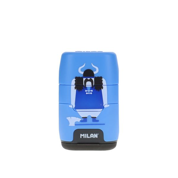 Milan Compact Viking Twin Hole Sharpener & Eraser
