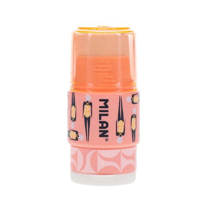 Milan Capsule Swims Single Hole Sharpener & Eraser