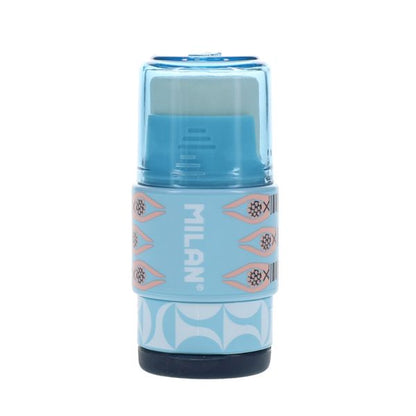 Milan Capsule Swims Single Hole Sharpener & Eraser