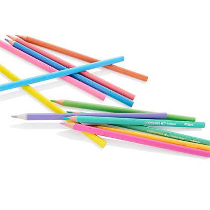 Maped 12pk Pastel Colouring Pencils