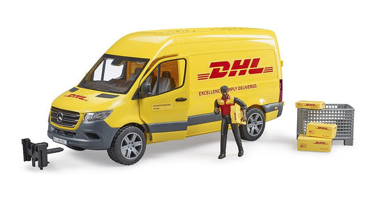 Bruder DHL MB Sprinter Van With Driver