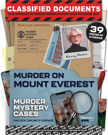 Murder Mystery Case Files Murder On Mount Everest