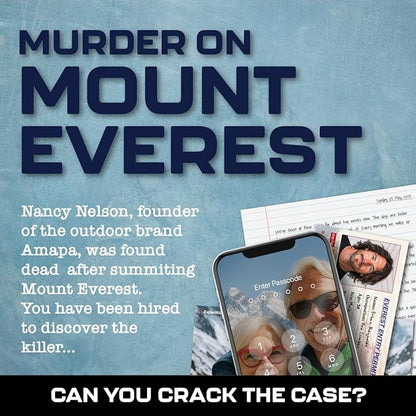 Murder Mystery Case Files Murder On Mount Everest