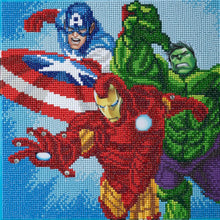 Marvel Superheroes 30X30CM Crytsal Art Kit