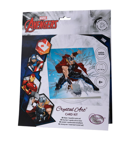 THOR CRYSTAL ART CARD 18X18
