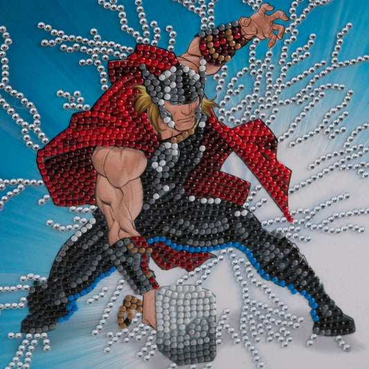THOR CRYSTAL ART CARD 18X18