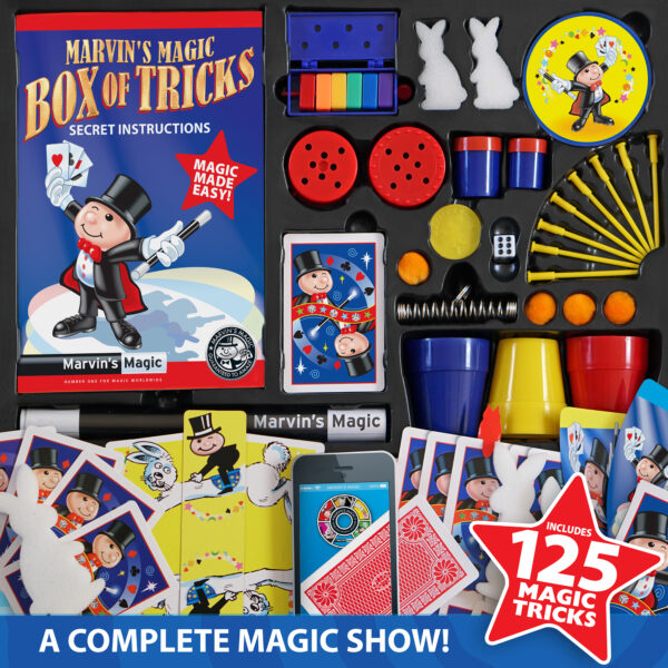 Marvin’s Magic Box of Tricks (125 Tricks)