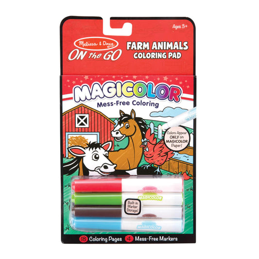 Melissa & Doug On The Go Magicolour Farm Animals