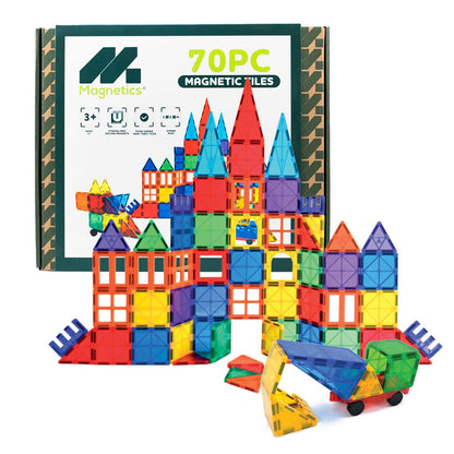 Magnetic Tiles 70 Piece Set