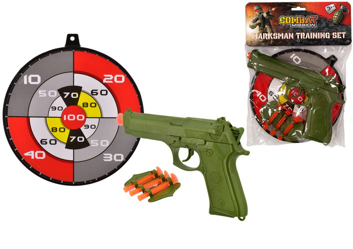 Marksman Combat Mission Gun & Darts