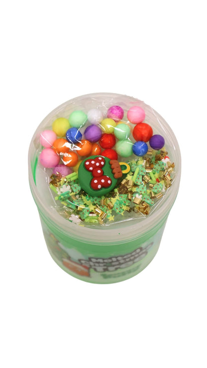 Melted Christmas Tree Slime