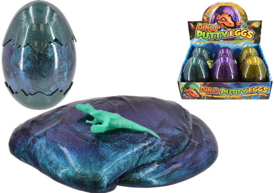 Metallic Dino Egg Putty Large