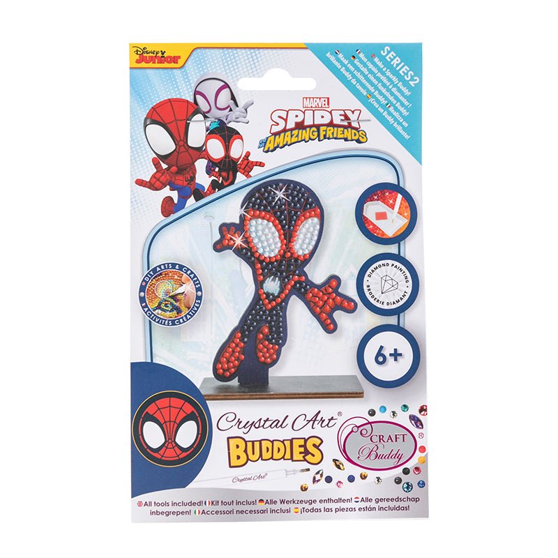 Miles Morales Crystal Art Buddy