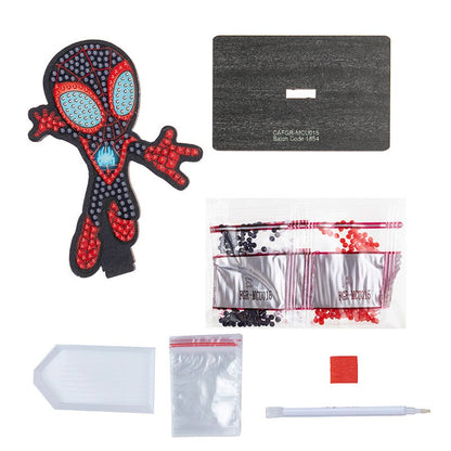 Miles Morales Crystal Art Buddy