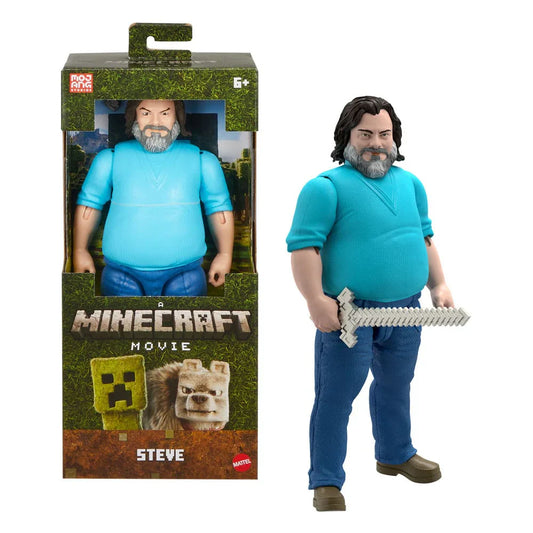Minecraft Movie Large Steve Figure