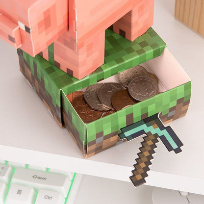 Minecraft Pig Money Bank