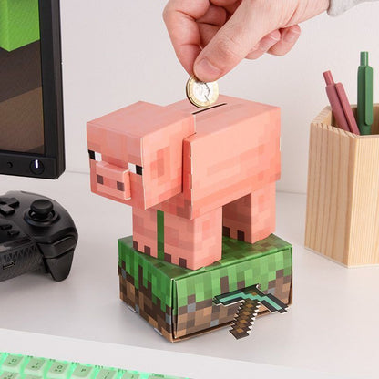 Minecraft Pig Money Bank