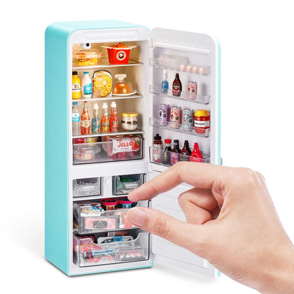 Mini Brands Fill The Fridge