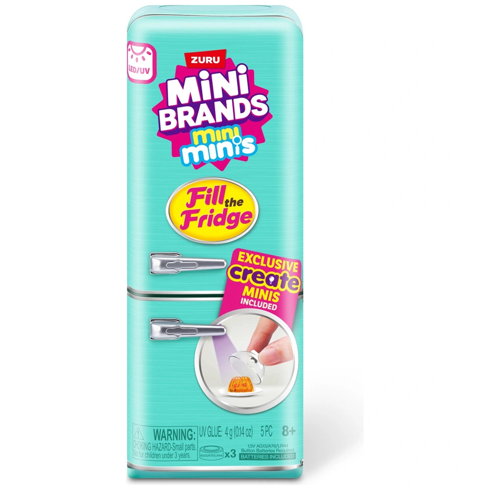 Mini Brands Fill The Fridge