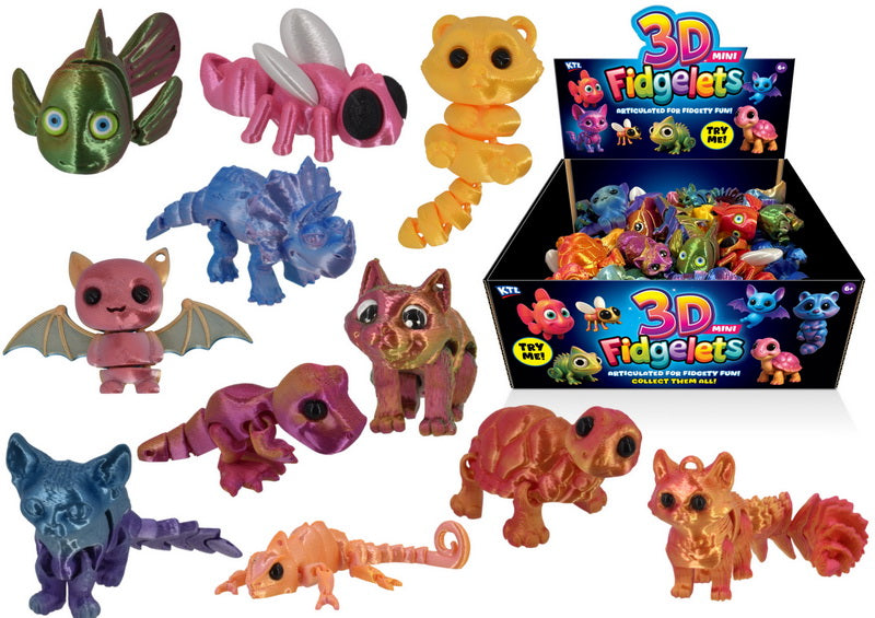3D Mini Fidgelets