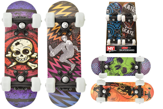 Mini 16.5" x 5" Double Kick Skateboard