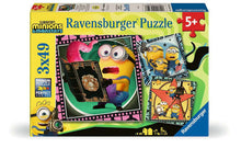 Minions 3, 3 X 49 Pce Puzz