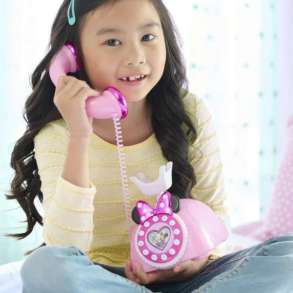 Minnie Mouse Ring Me Rotary Phone Deluxe