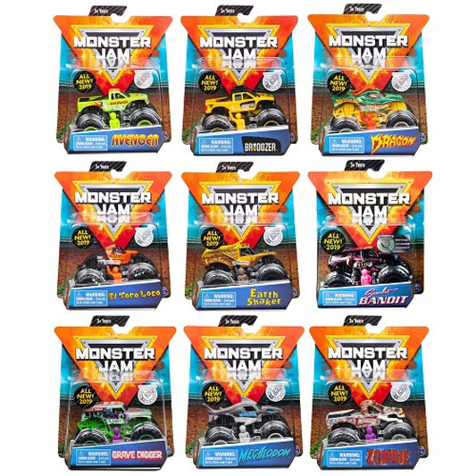 Monster Jam 1:64 Single Pack Assorted