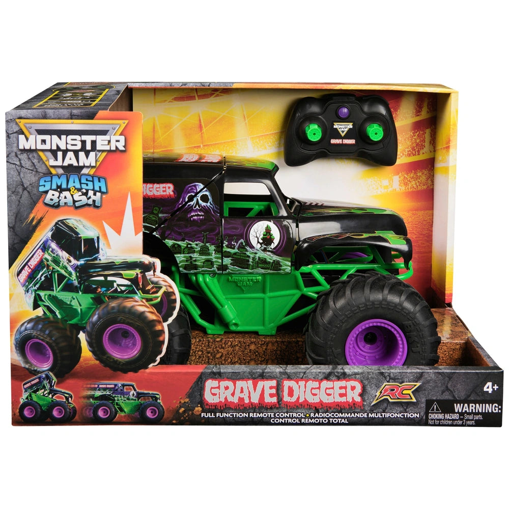 Monster Jam 1:15 GraveDigger Smash & Bash R/C