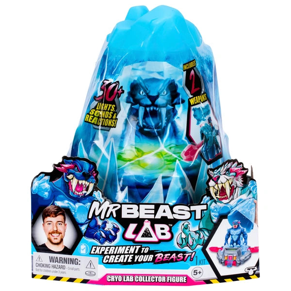 Mr Beast Lab Cryo Lab Collector Figure