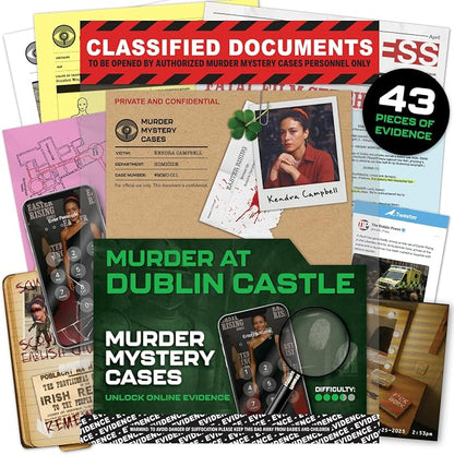 Murder Mystery Case Files Murder At Dublin Castle