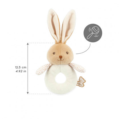Kaloo My Soft Bunny Rattle Cream