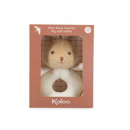 Kaloo My Soft Bunny Rattle Cream