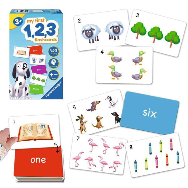 My First Numbers 1,2,3 Flashcards